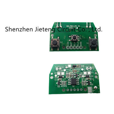 FR4 Agglomerated Gold Prototype High Frequency PCBs Fabrication Single And Double-Sided