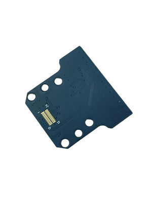 Black Silk Screen Color FR4 PCB Board Minimum Line Spacing 0.1mm